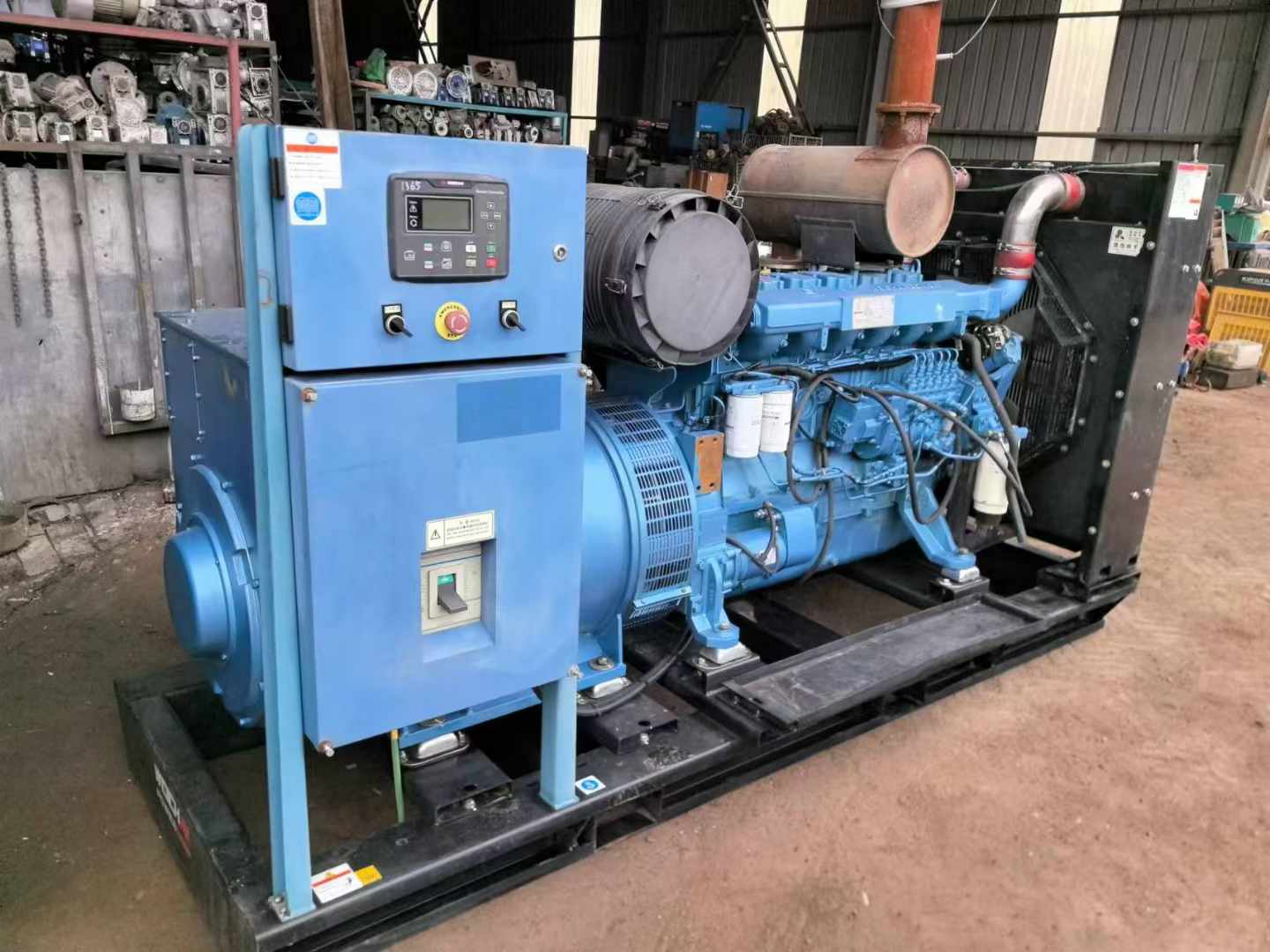 阿巴嘎500kW 柴油发电机组可带动设备功率的计算公式是什么?