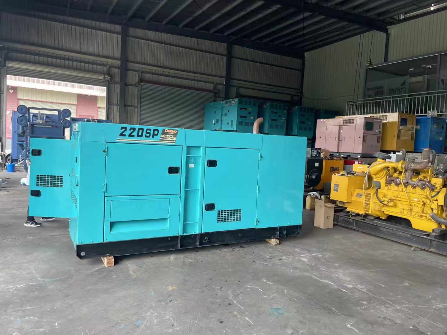 阿巴嘎600kW柴油发电机组带载能力?